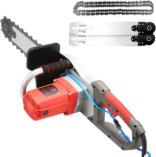 Kettingzaag kettingen/2 met 35 cm, 48 cm, 480 mm, 220 V, 50 Hz, 0-6000 rpm, 5800 W en 6500 W