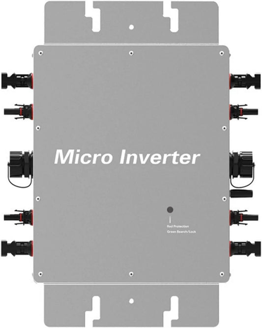 Spanningsomvormer, IP65, WIFI, 1200 W Omvormer, zonne-energie
