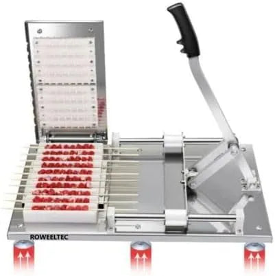 Machine, 565 x 320 x 200mm, Deze hoogwaardige vleesspiesmachine, ook wel vleessnaarmachine genoemd