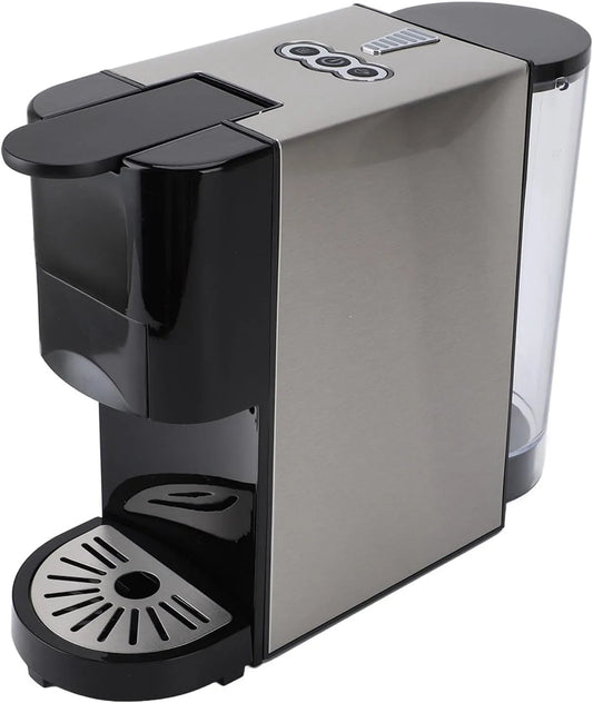 Espressomachine met 800 Ml, 312 x 110 x 244 mm, 9,61 inch, 1450 W, 19 bar en waterreservoir