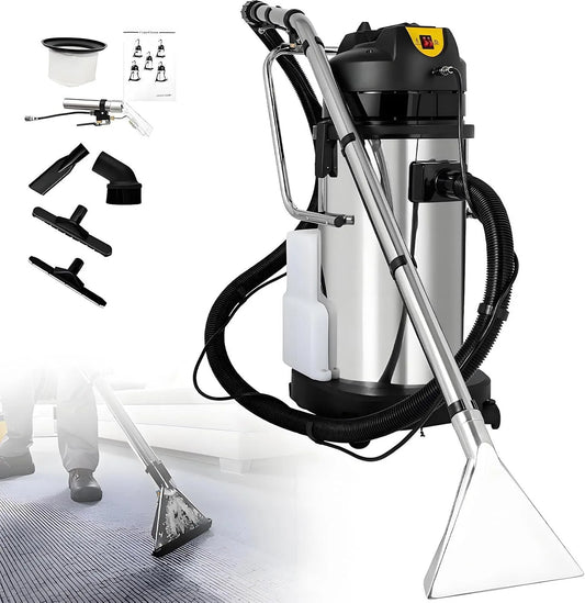 40L, Stofzuiger, model L/10.56gal, vloerschrobber 40L/10.56gal, Commerciële tapijtreinigingsmachine, extractor
