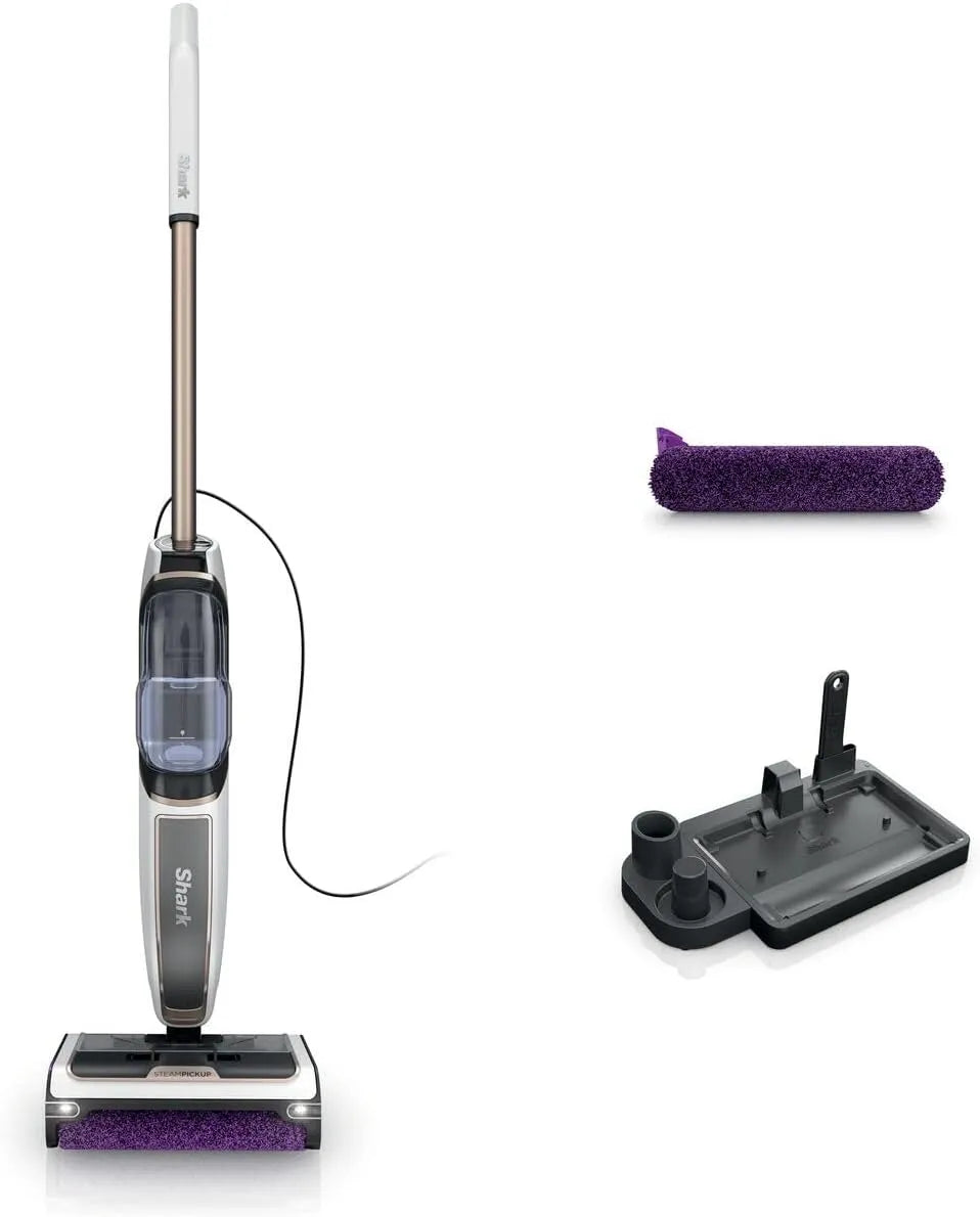 Shark SteamPickUp 3-in-1 Stoommop voor Harde Vloeren SD200EU met 3-in-1, 1145cm, 240cm, 265cm en wit