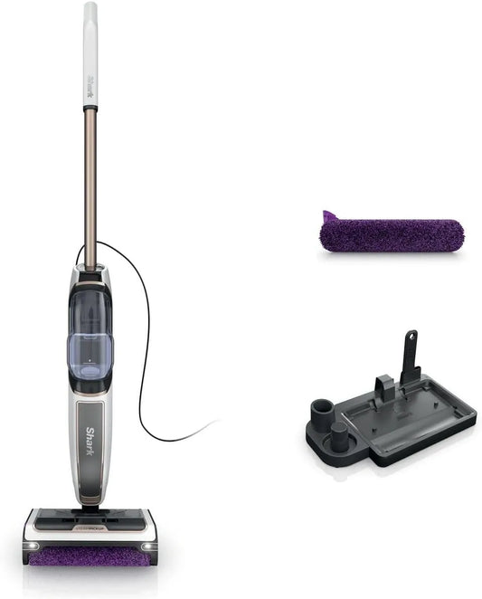 Shark SteamPickUp 3-in-1 Stoommop voor Harde Vloeren SD200EU met 3-in-1, 1145cm, 240cm, 265cm en wit